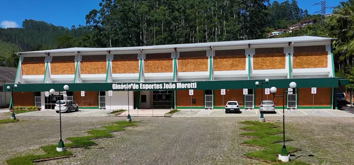 Ginásio de Esportes João Moretti será reinaugurado em Ibirama