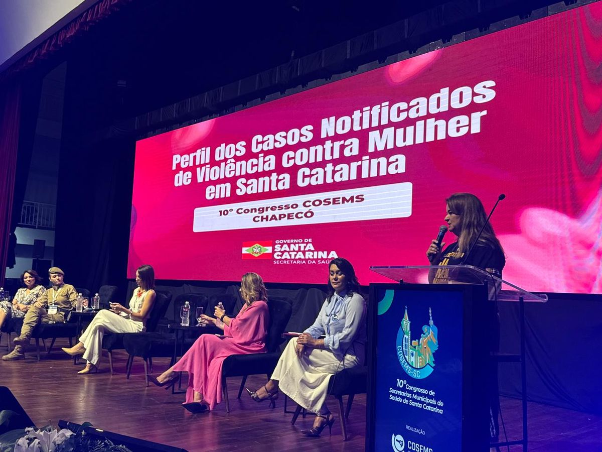 Saúde SC reforça campanha “Seja Homem. Denuncie”10º Congresso do Cosems em Chapecó
