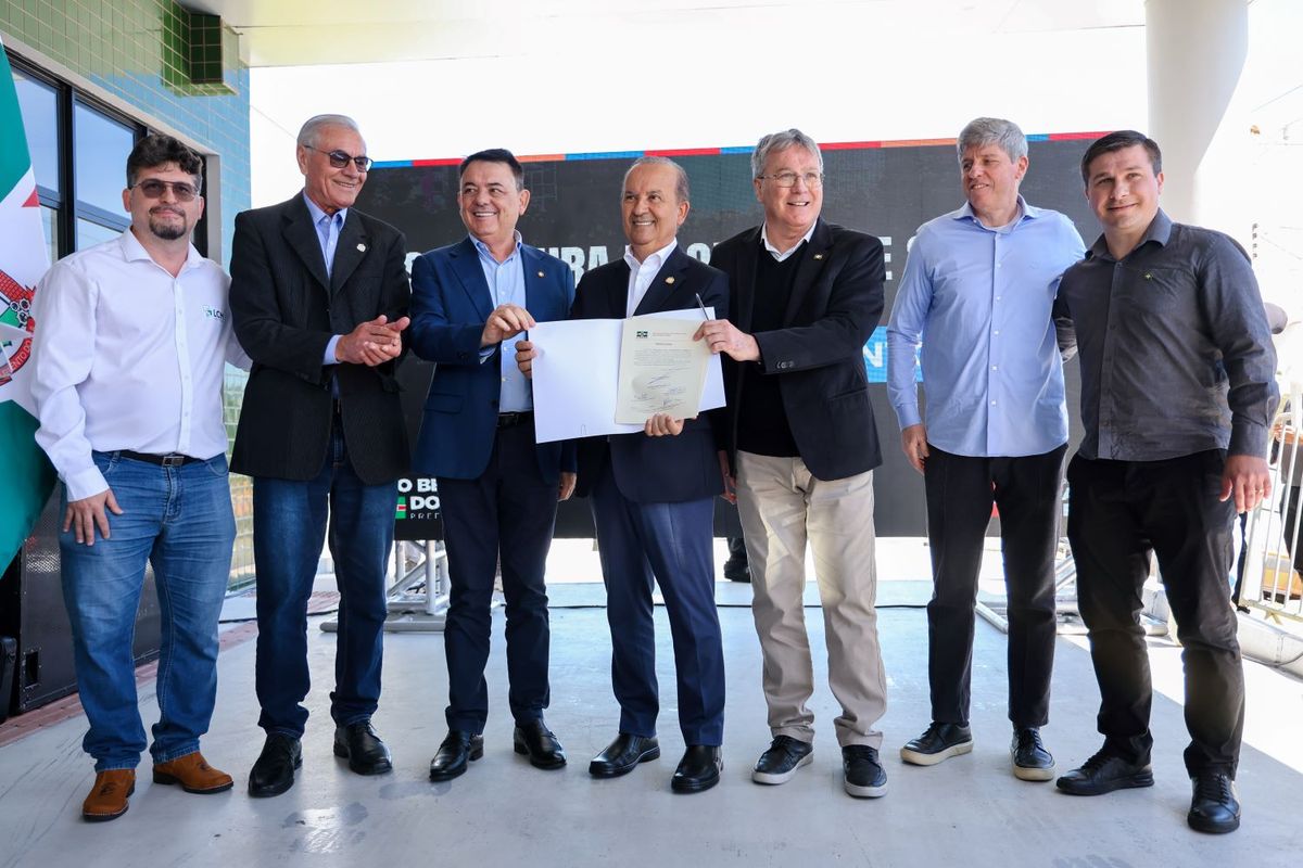 Governo e Prefeitura anunciam início da pavimentação da principal avenida de São Bento do Sul