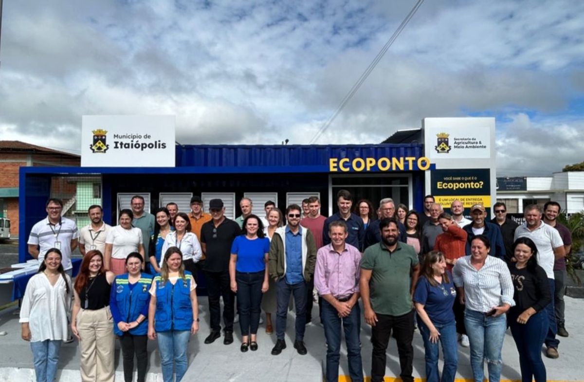 Itaiópolis inaugura Ecoponto Municipal e reforça compromisso com sustentabilidade