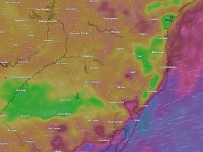 Ciclone enfraquece, mas instabilidades continuam em SC, alerta Ronaldo Coutinho