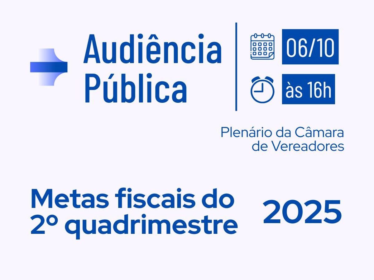 Audiência Pública será dia 6 de outubro em Taió