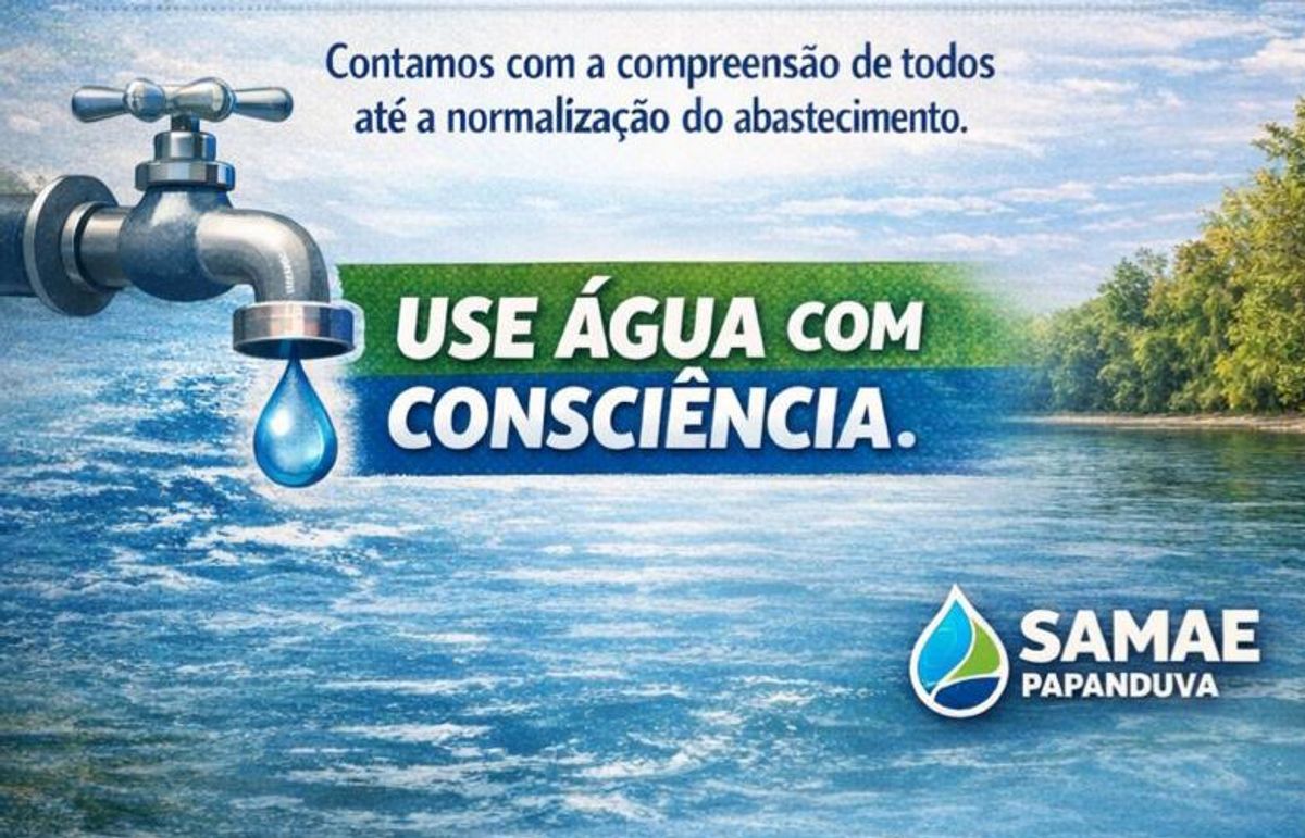 SAMAE de Papanduva alerta para redução no abastecimento devido à estiagem