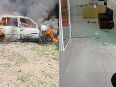 Bandidos invadem cooperativa de crédito, rendem funcionários e fogem com dinheiro em SC