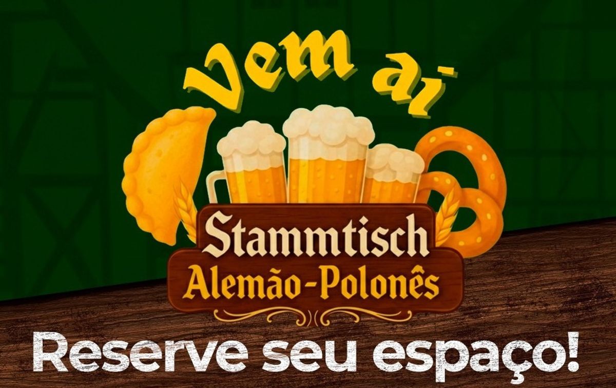 Vem aí o Stammtisch Alemão-Polonês em Rio do Campo