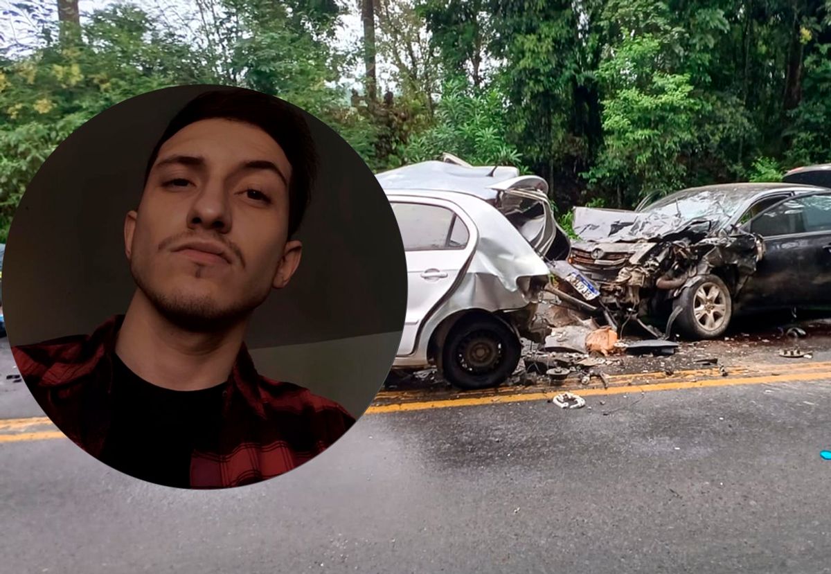 Jovem de Agrolândia morre em grave acidente na BR-470, em Trombudo Central