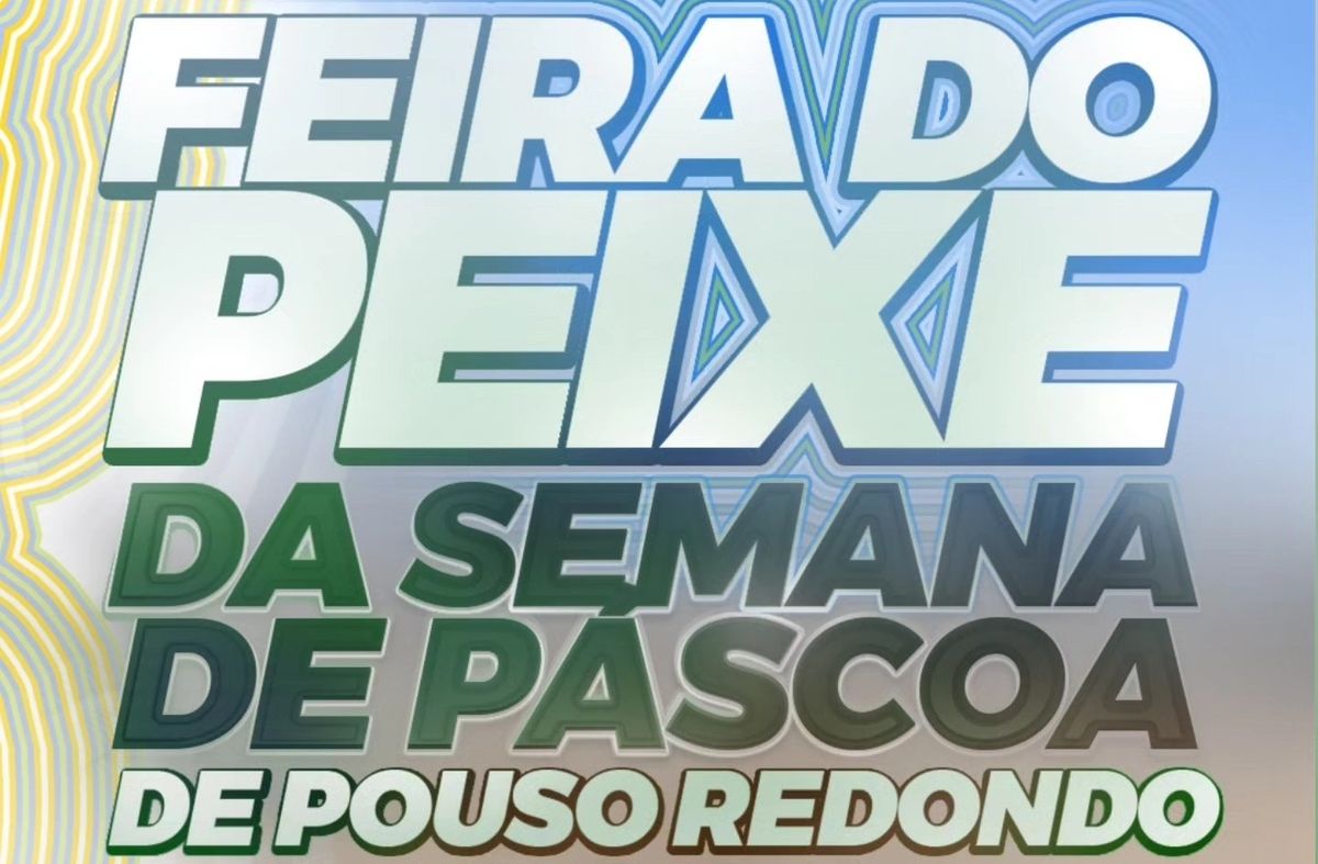 Feira do Peixe Vivo acontece em Pouso Redondo na Semana da Páscoa