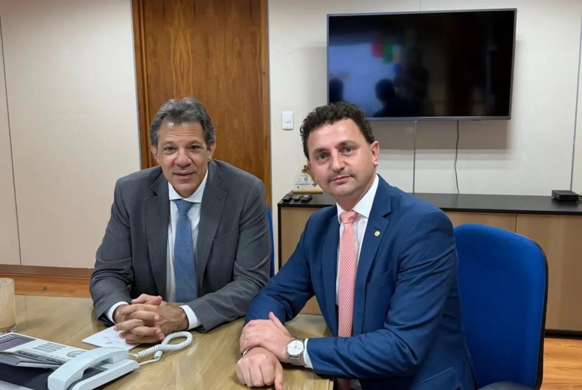 Haddad garante a Pezenti solução para falta de recursos do Plano Safra a produtores de SC