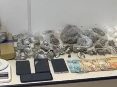 Mais de 7 quilos de drogas são apreendidos e dois homens presos no Vale