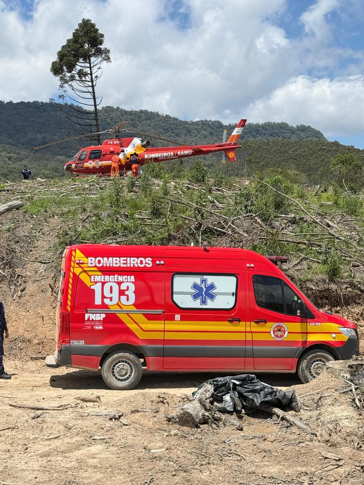 Homem sofre fratura grave após ser atingido por árvore durante corte em Petrolândia