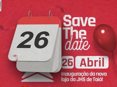 Contagem regressiva para a inauguração da nova JHS Casa e Construção em Taió!