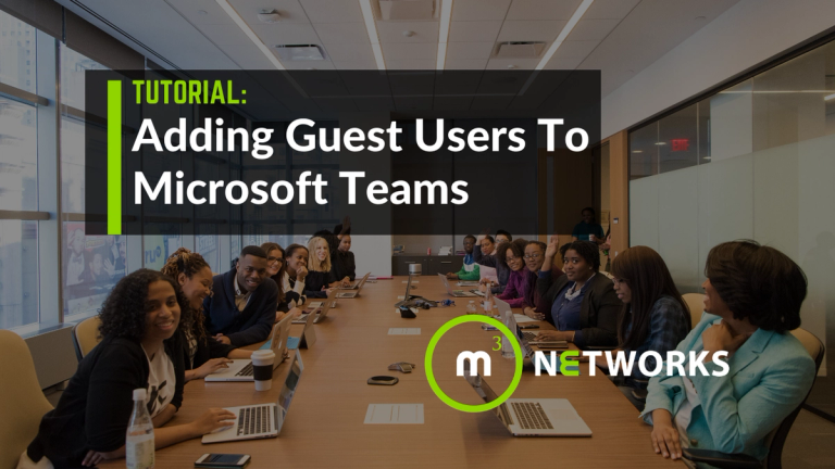 Adding Guest Users To Microsoft Teams