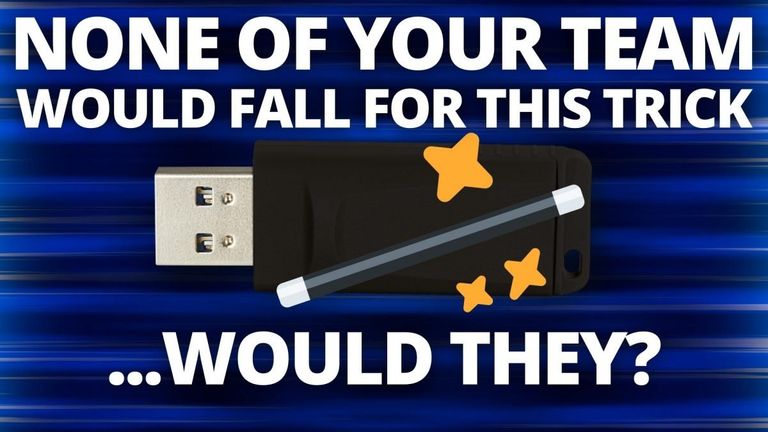 None of your team would fall for this trick... would they?2 - Blog article + LinkedIn newsletter image