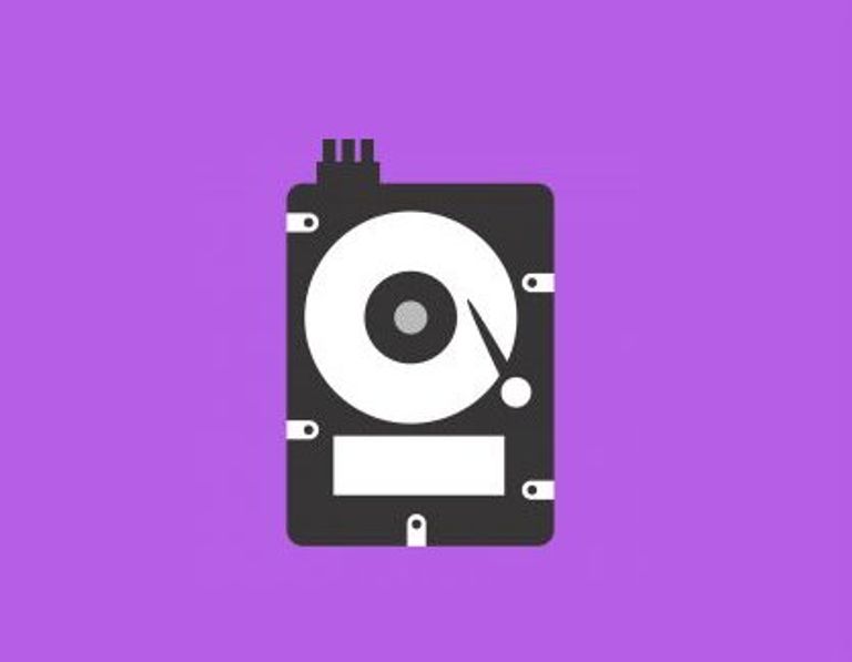 Hard disk icon depicting more storage
