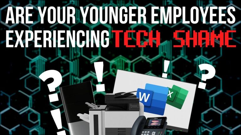 Are your younger employees experiencing ‘tech shame’?