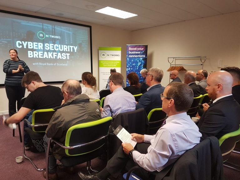 RBS introduction at Cyber Security Breakfast.