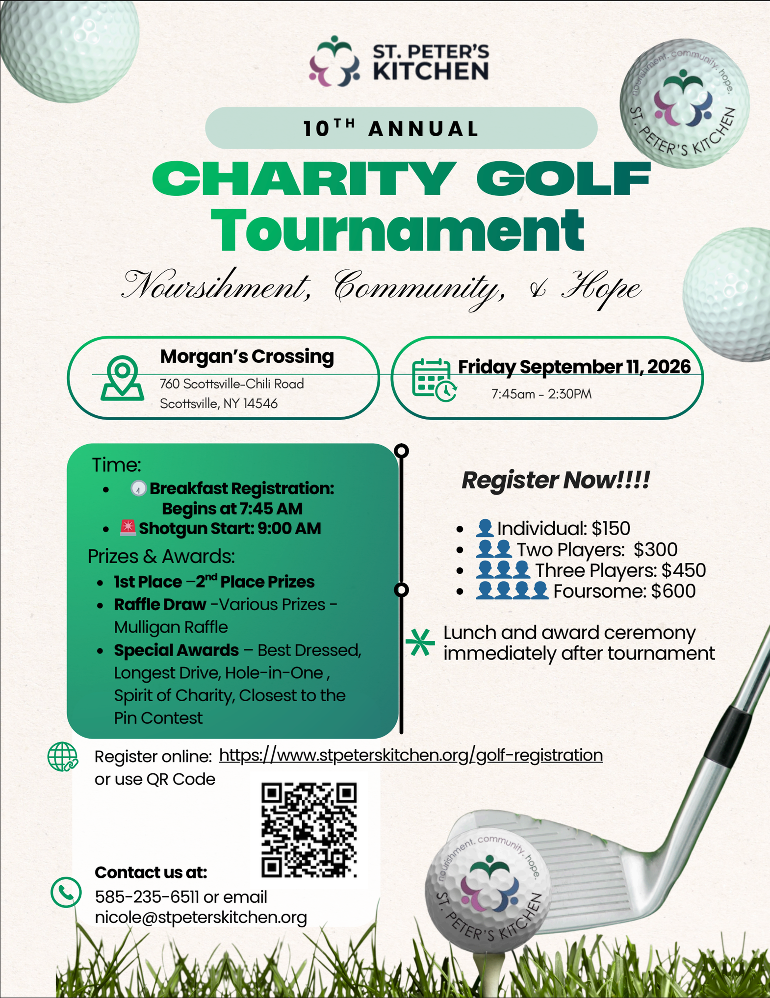 10th Annual Charity Golf Torunament