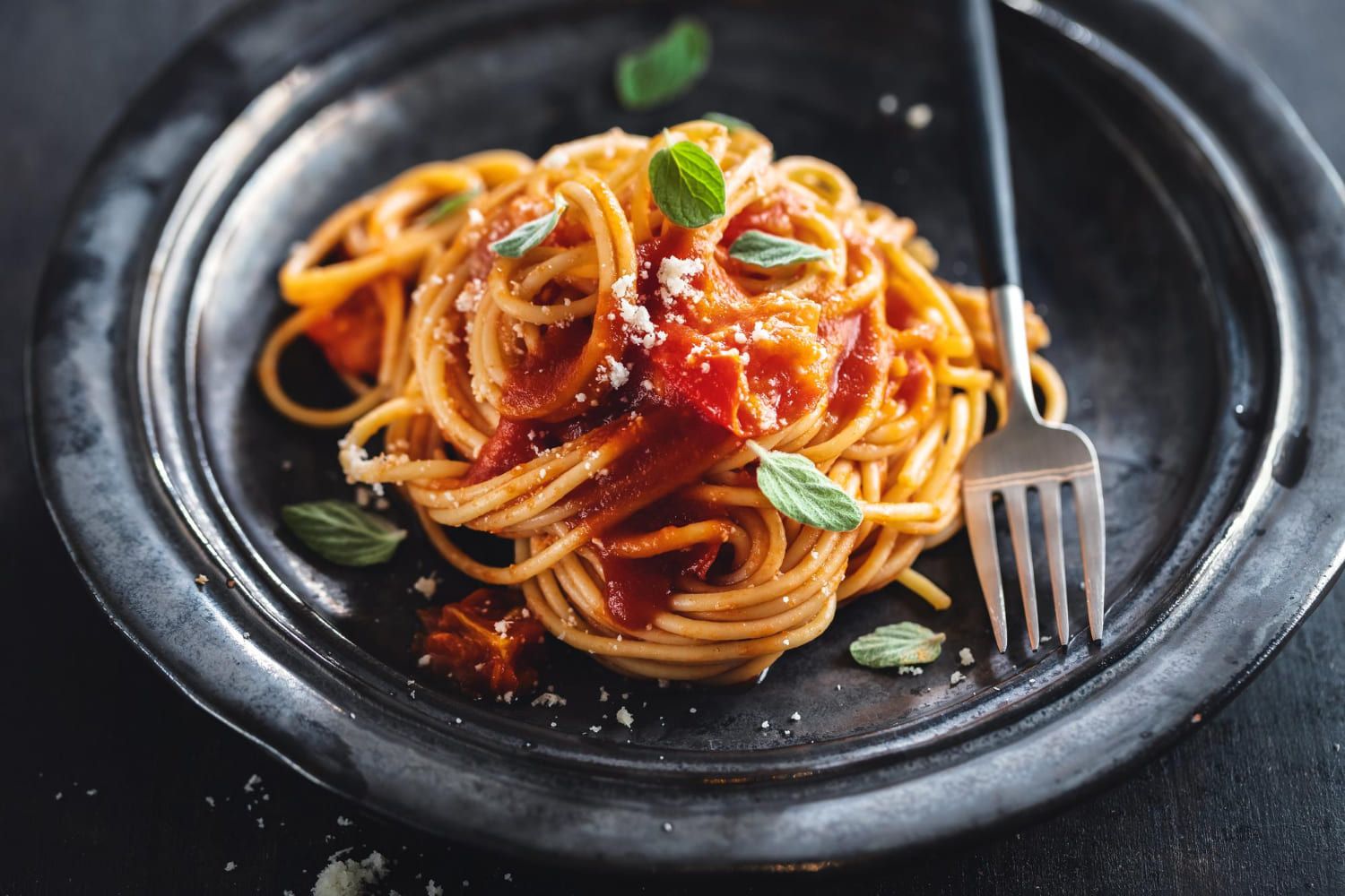 Spaghetti with Tomato Sauce