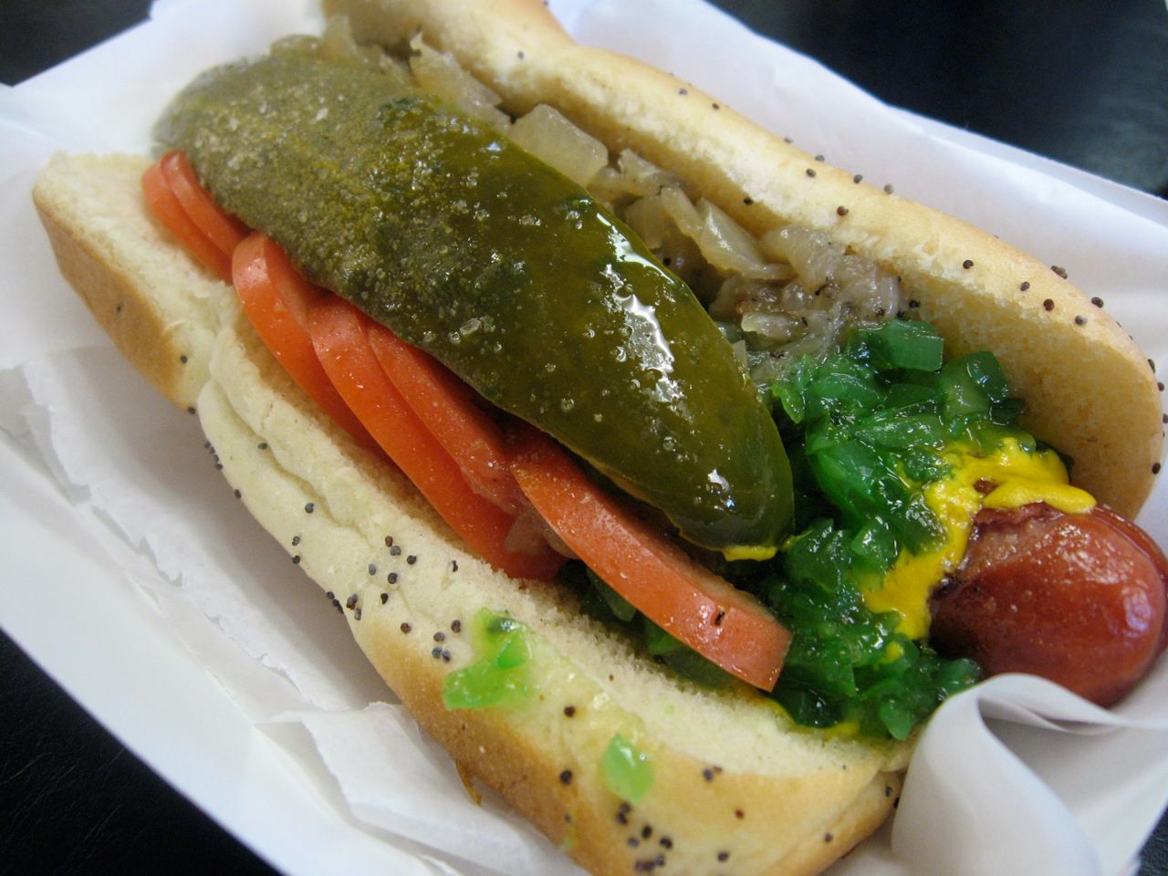 Chicago-Style Hot Dog