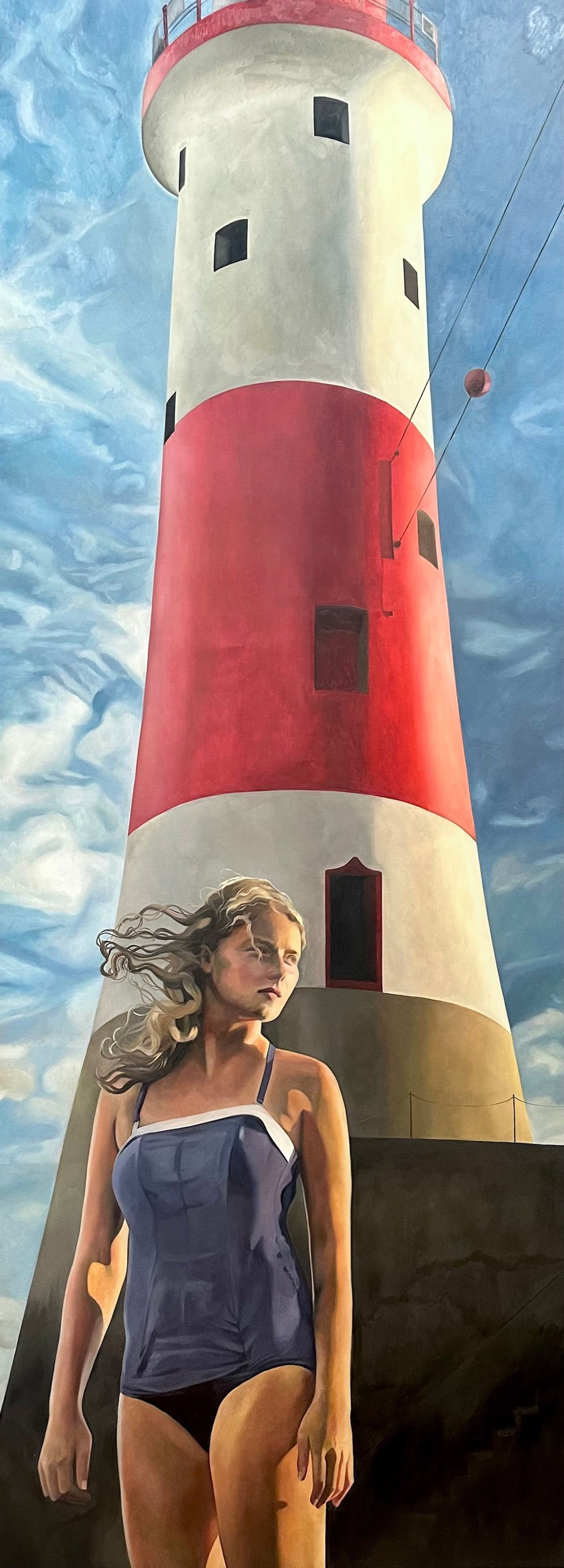 The Lighthouse — painting by Emilia Momen