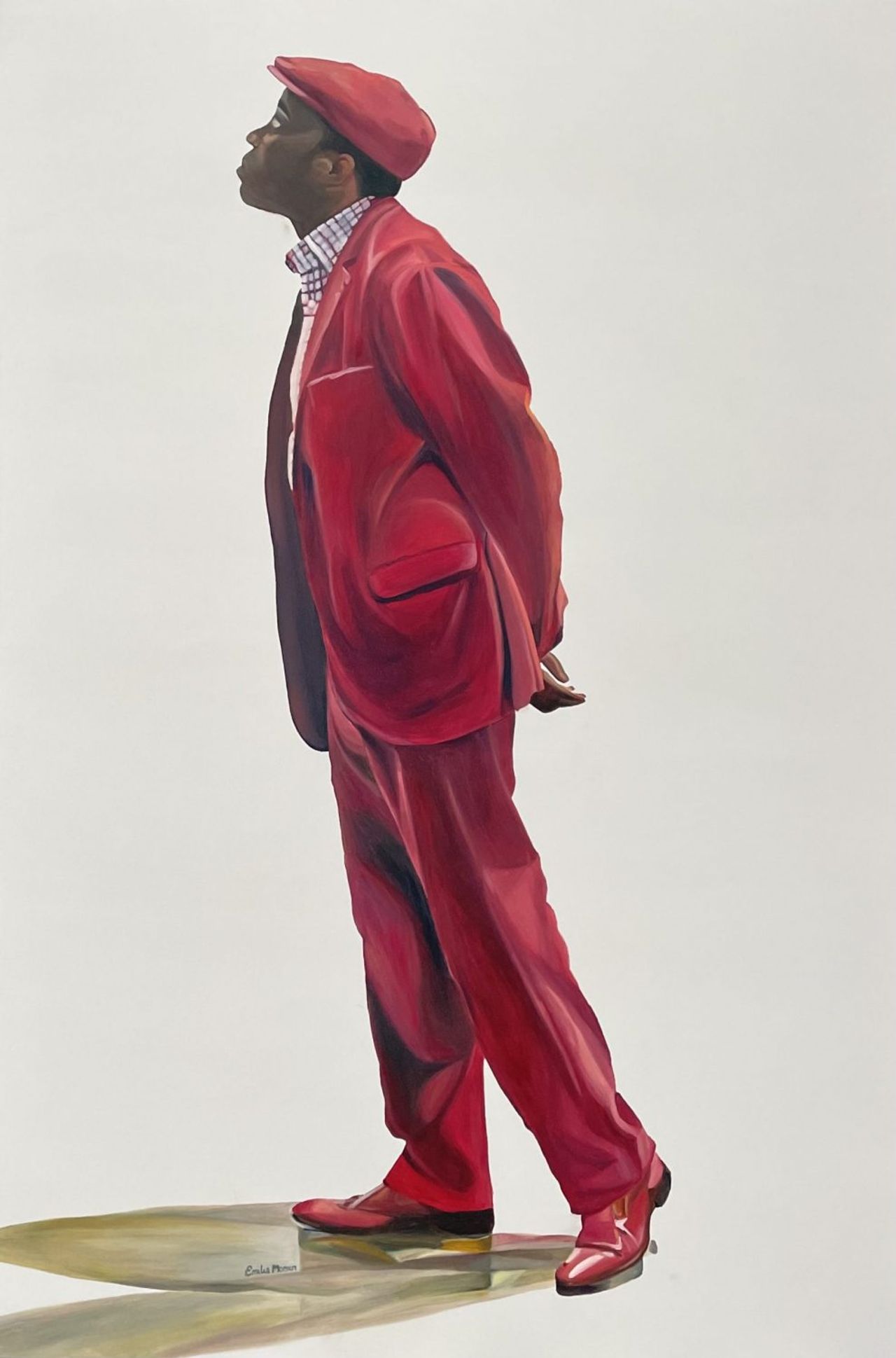 The Pink Man II — painting by Emilia Momen