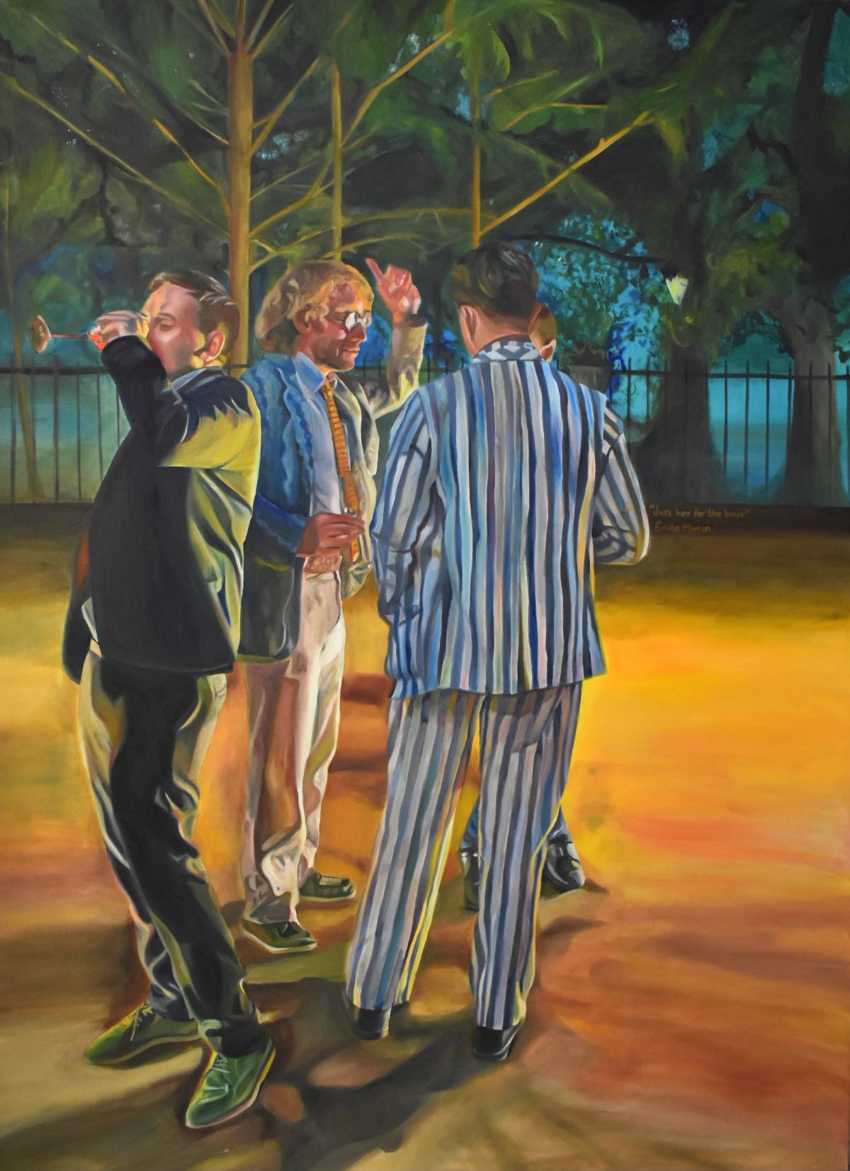 Just Here for the Booze — limited edition by Emilia Momen