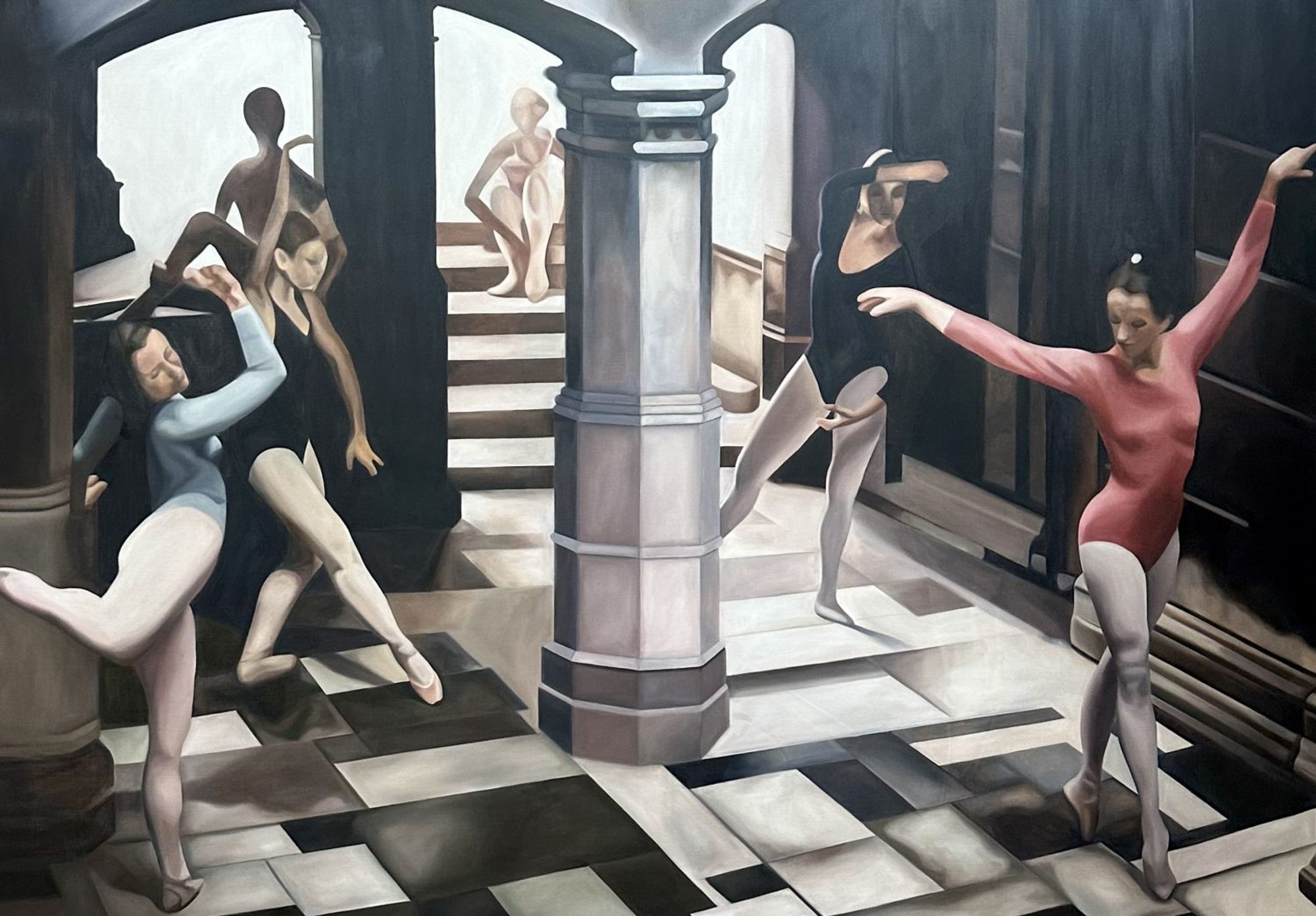 Dancers — painting by Emilia Momen