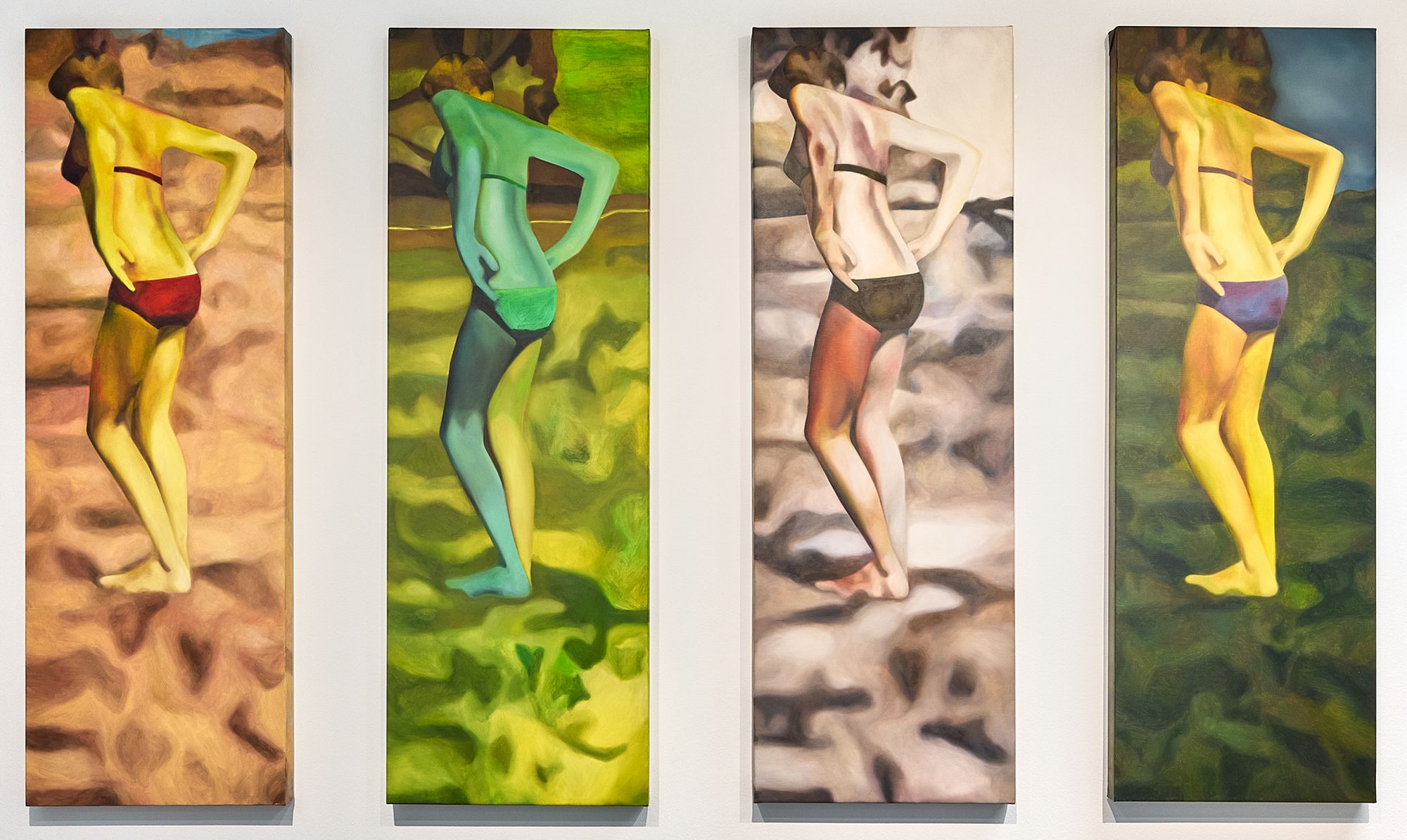 The Wanderers — painting by Emilia Momen