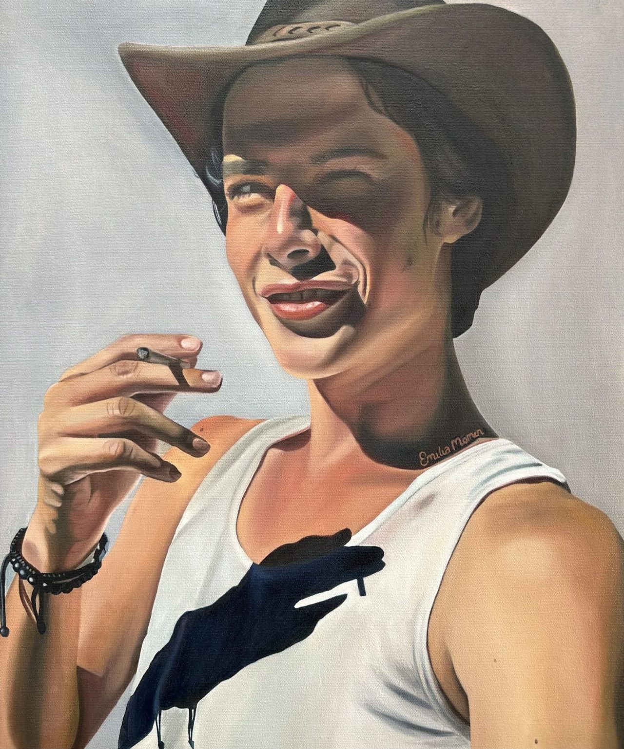 Summer en Eygalieres — painting by Emilia Momen