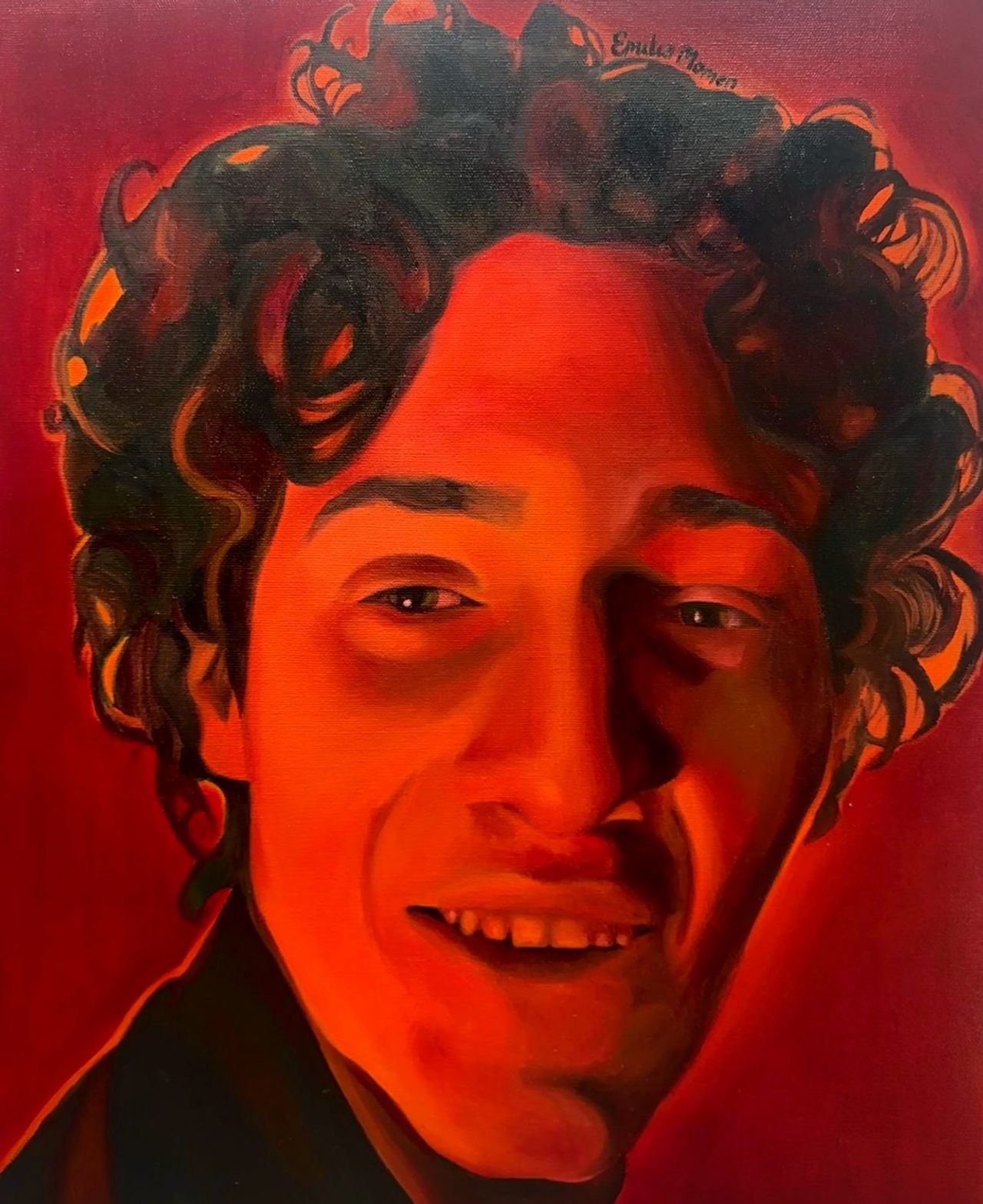 Sam — painting by Emilia Momen