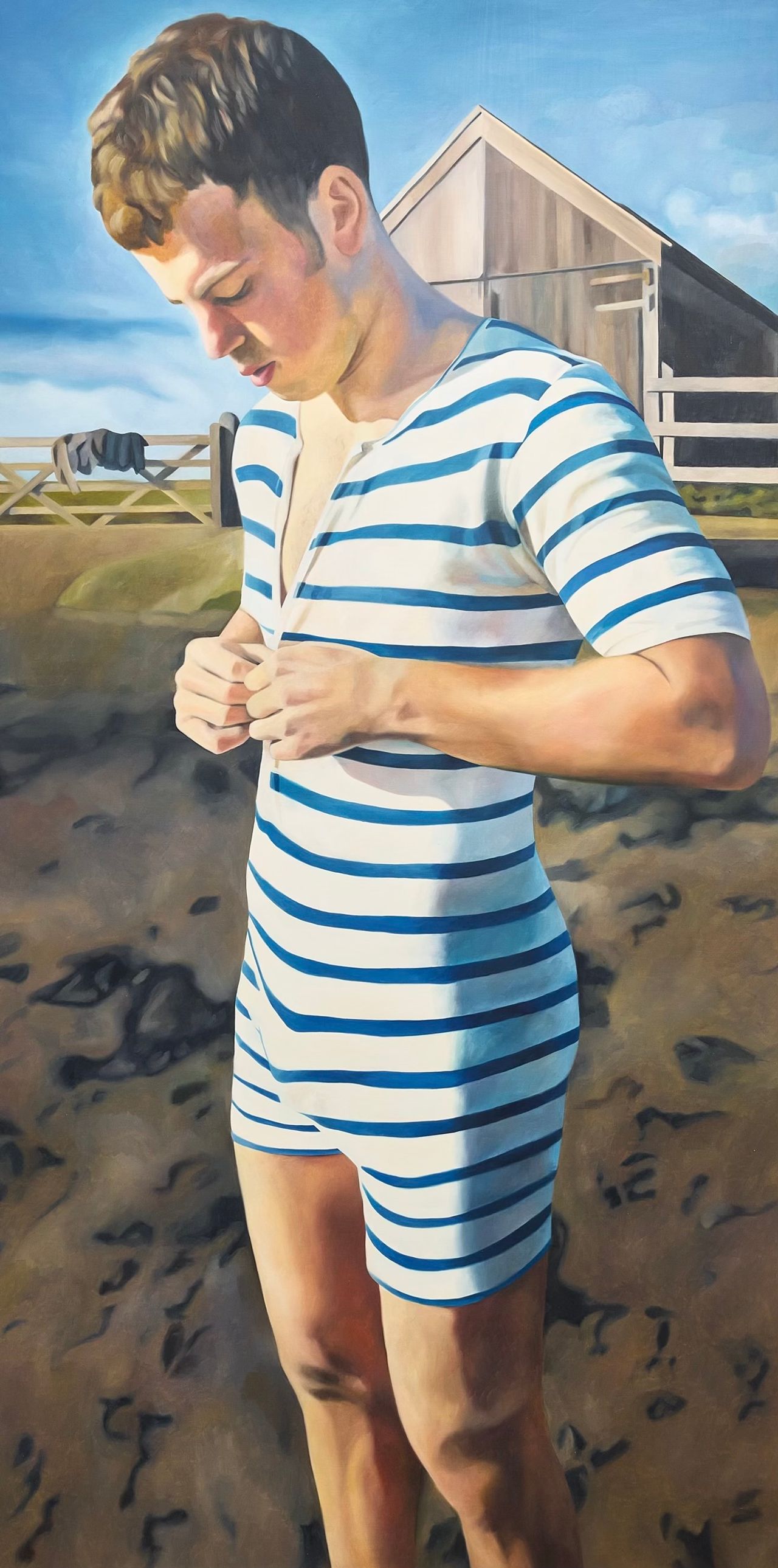 Woodbridge Boy — painting by Emilia Momen