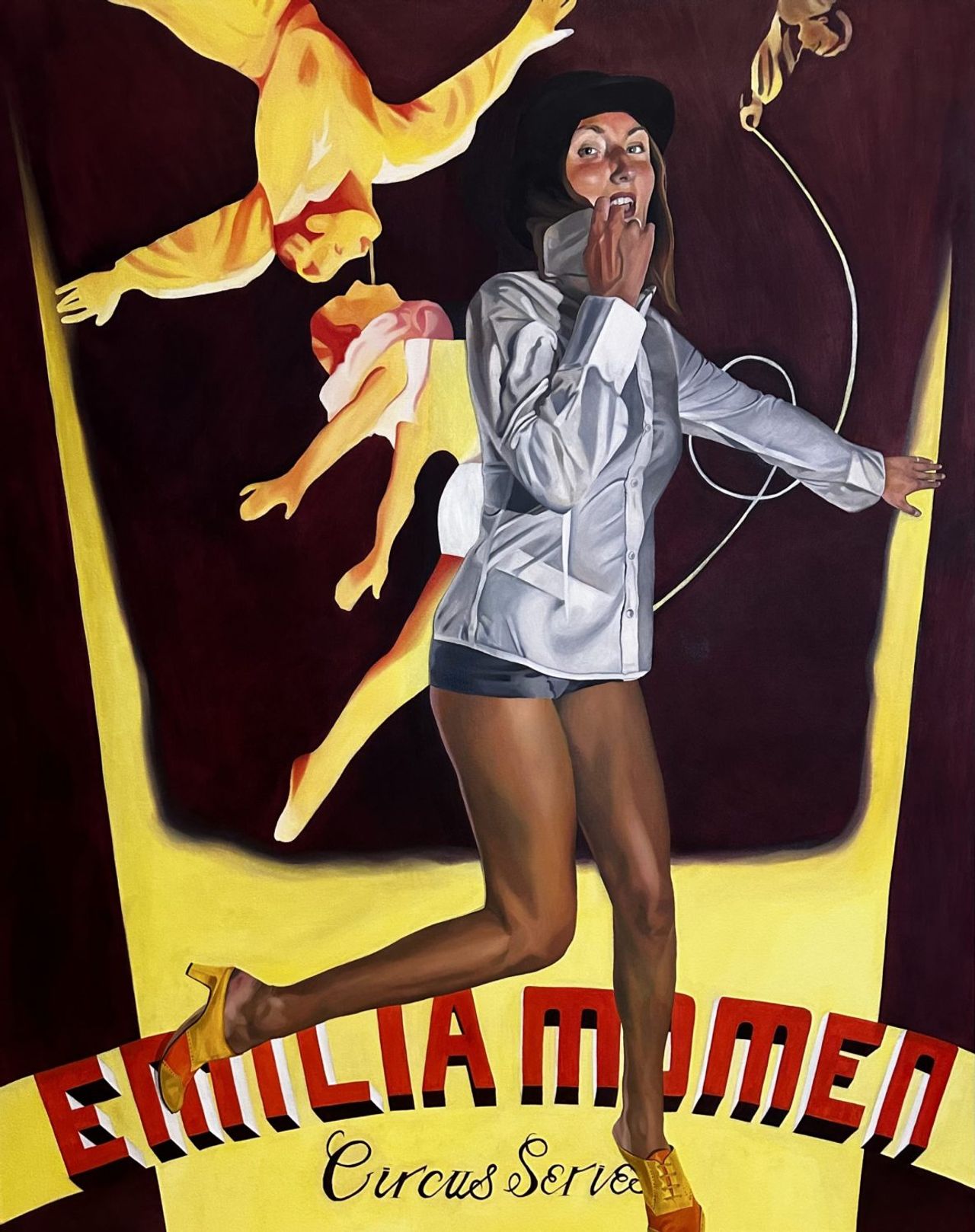 Circus Series — painting by Emilia Momen