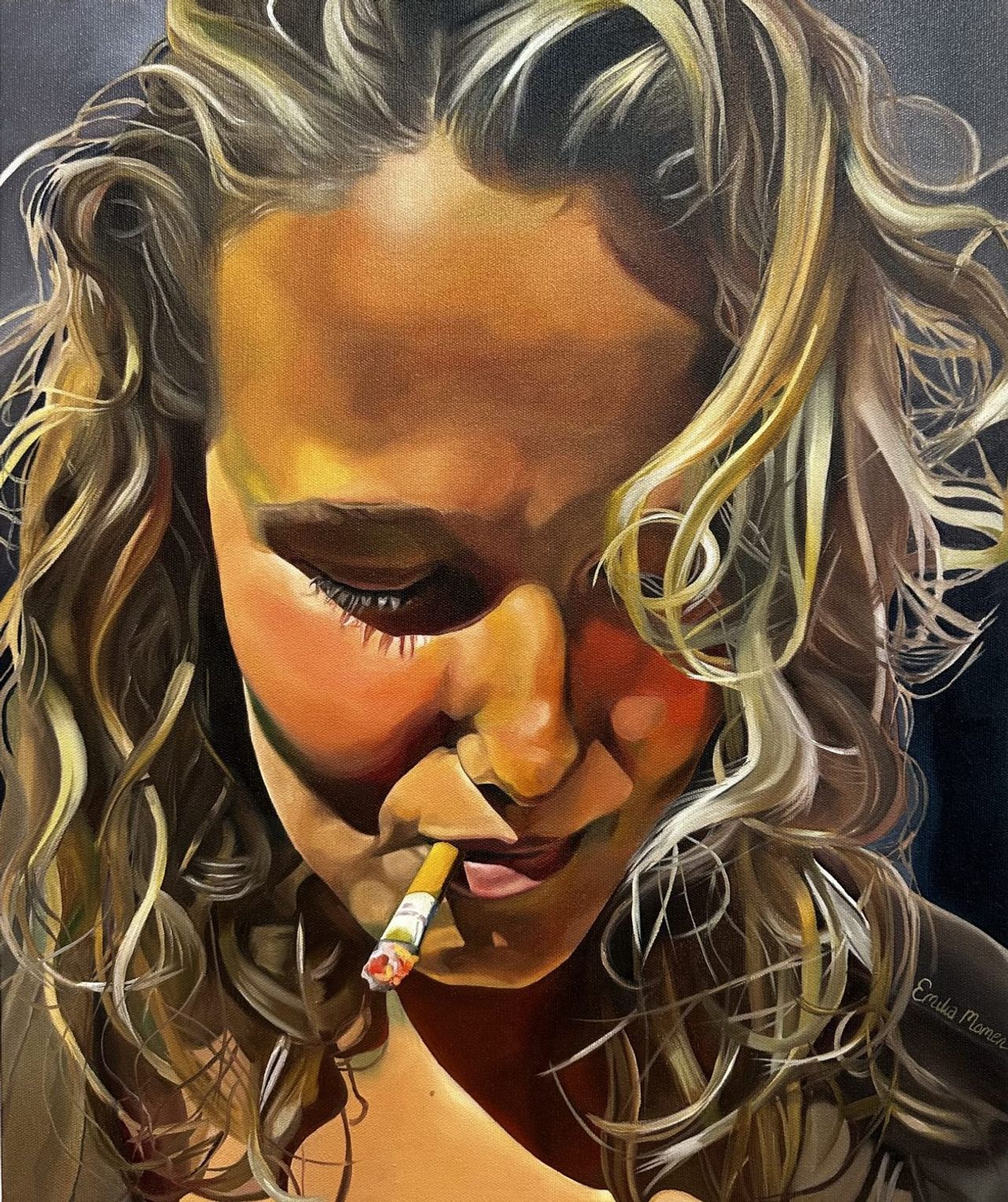 Emily — painting by Emilia Momen