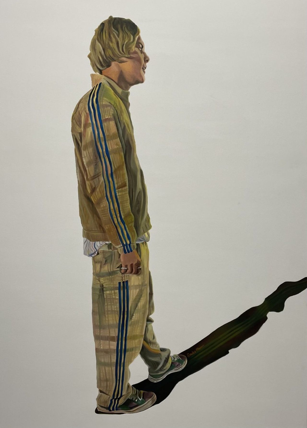 Ralph in Adidas — painting by Emilia Momen