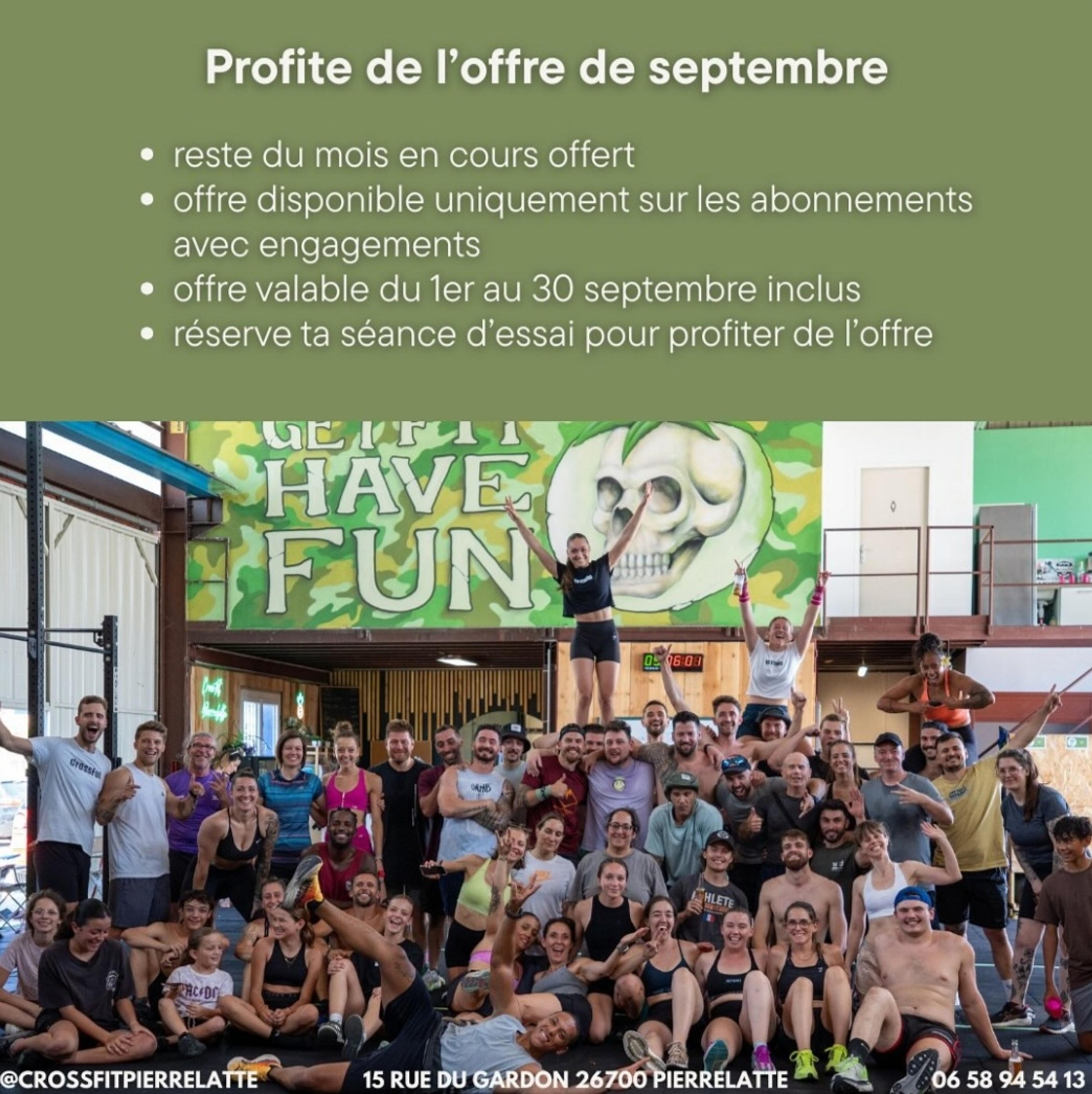 Offre De Septembre 