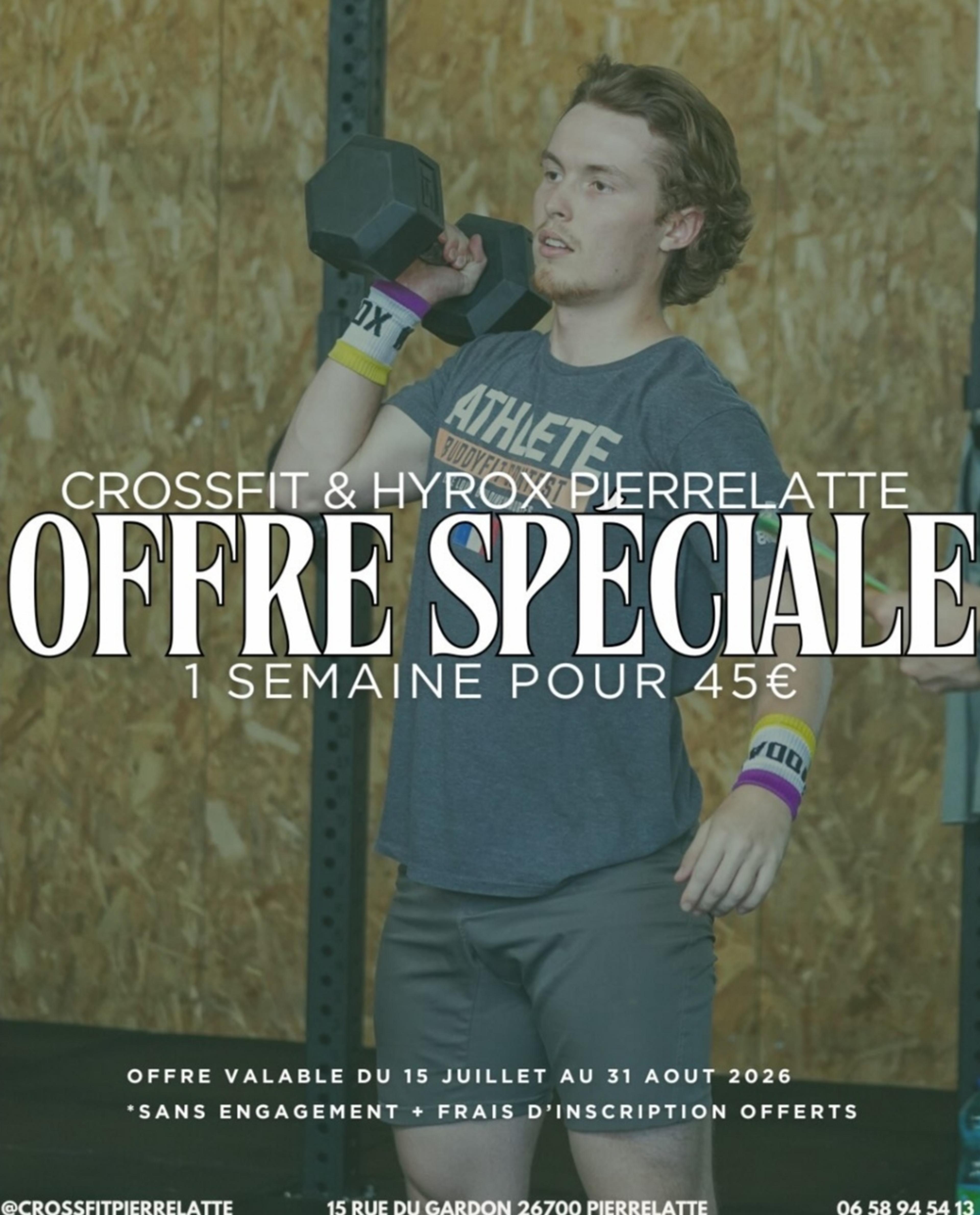 OFFRE SPÉCIALE 