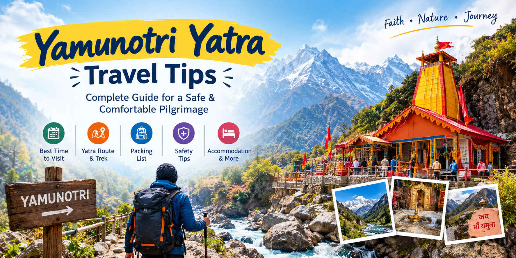Yamunotri Yatra Travel Tips: Complete Guide for a Safe & Comfortable Pilgrimage