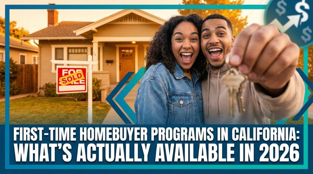 First-time homebuyer reviewing down payment assistance program options in California