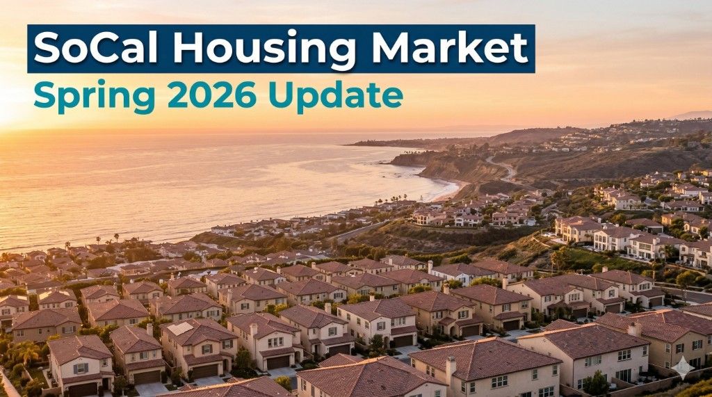 Southern California coastal neighborhood representing the spring 2026 housing market