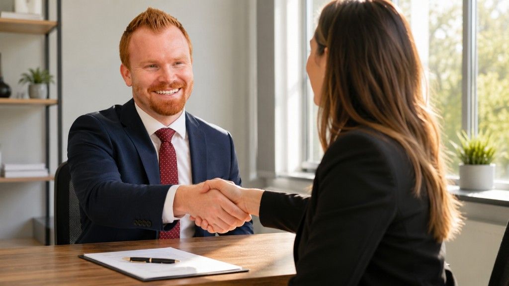 Real estate agent and mortgage broker partnership representing the value of the right agent referral
