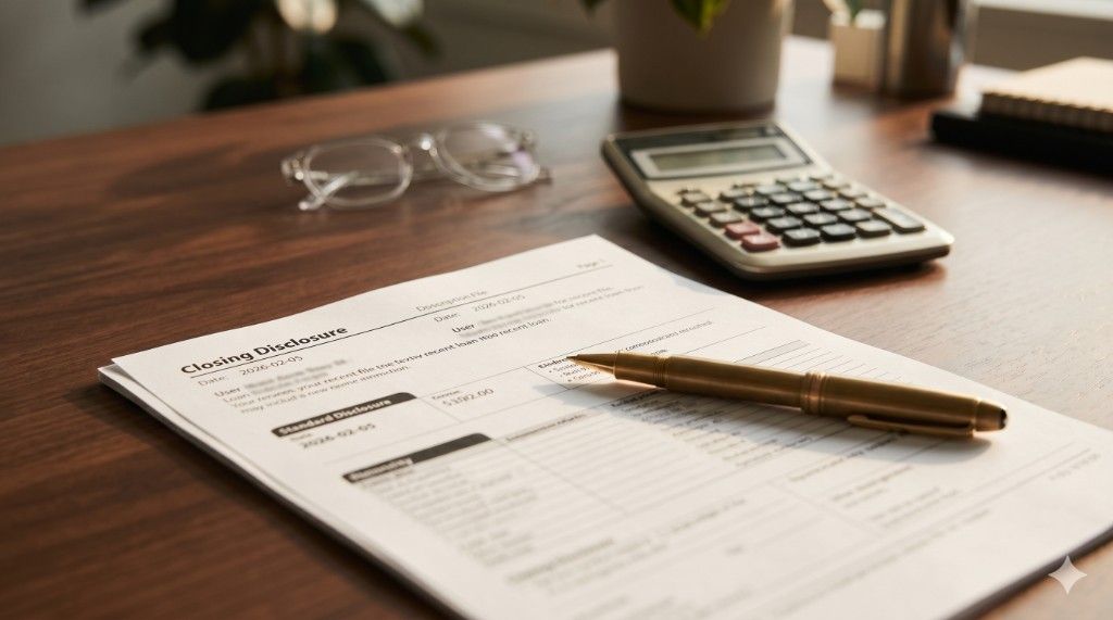 Closing Disclosure document and calculator representing the truth about closing costs