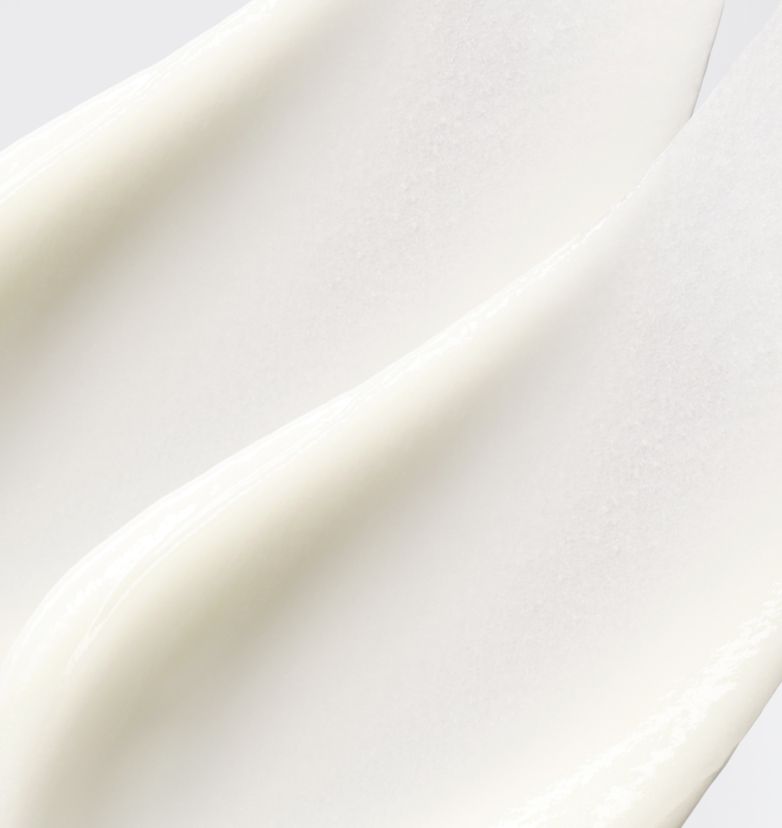 A blanket of creamy white texture.