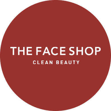 The Face Shop logo inside a medium red circle icon.