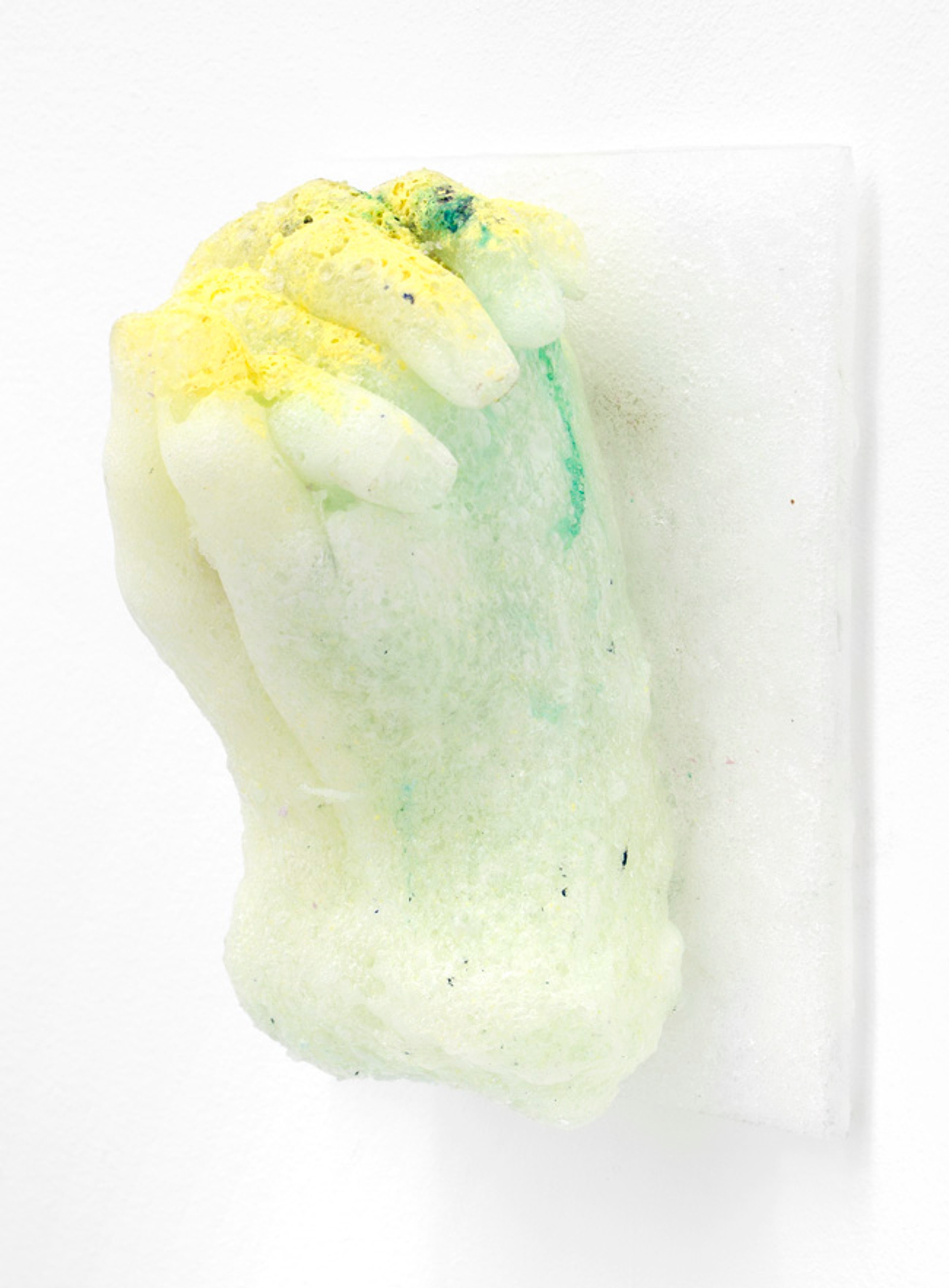 Shroom Cloud Hands (Yellow) , 2014
Polyurethane, acrylic print
8.5 x 5 x 3.5 inches
