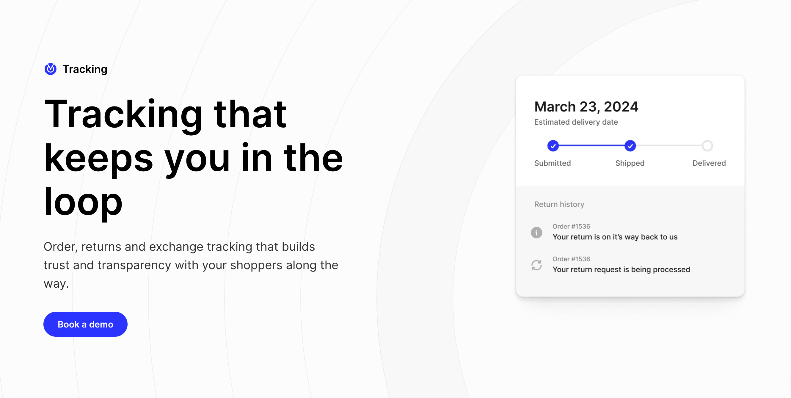 eCommerce Order Tracking - Shipment Tracking Software | Track by Loop