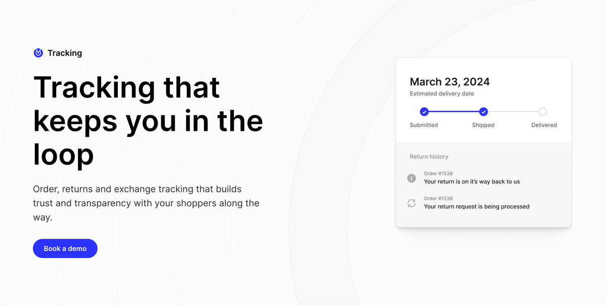 eCommerce Order Tracking - Shipment Tracking Software | Track by Loop