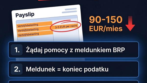 Meldunek w Holandii: Kto zarabia na Twoim adresie? (Fakty, Przepisy i Pułapki)