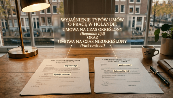 Vast contract czy Bepaalde tijd? Zrozum swój holenderski kontrakt