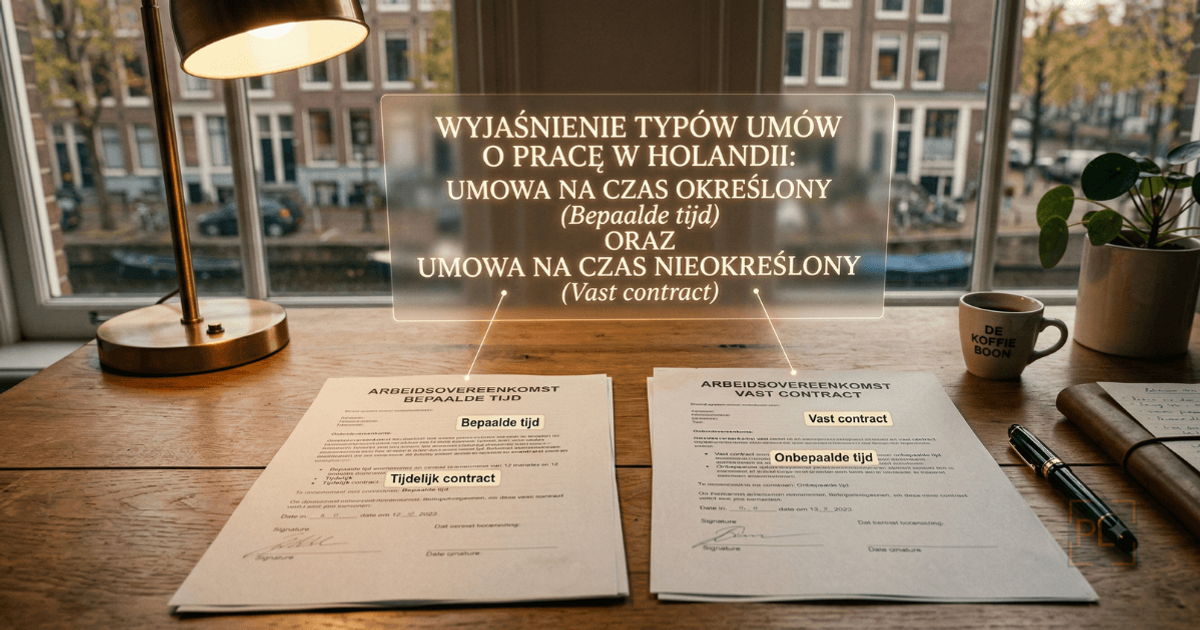Vast contract czy Bepaalde tijd? Zrozum swój holenderski kontrakt