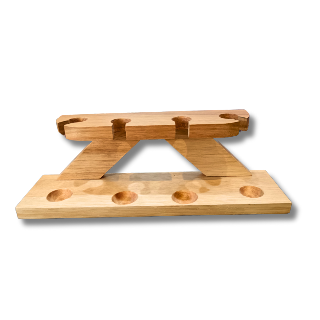 4 Pipe stand Wood